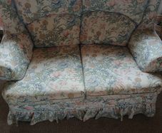 Sofa and armchair plus one armcheir free