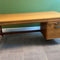 Jens Risom Vintage Teak Office Desk