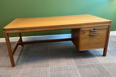 Jens Risom Vintage Teak Office Desk