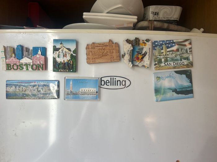 magnets Boston, Venice, Vancouver, knock, Niagara falls