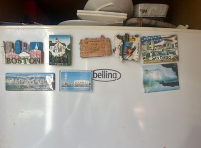 magnets Boston, Venice, Vancouver, knock, Niagara falls