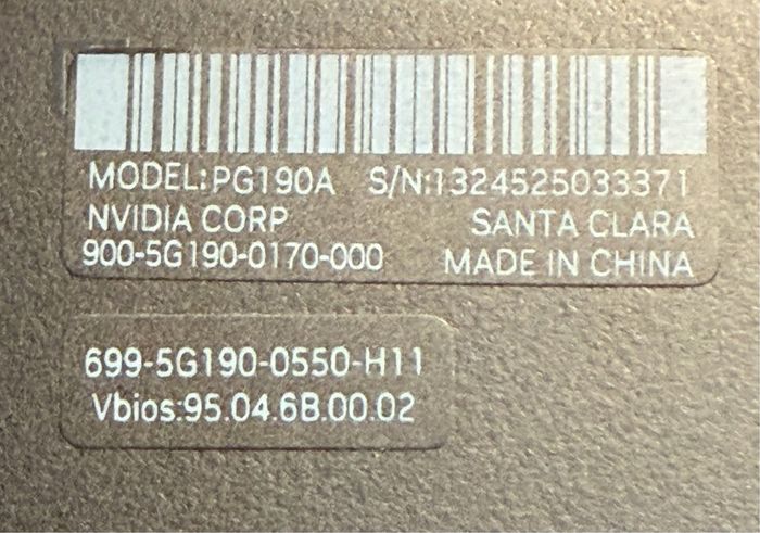 Nvidia Rtx4000 Ada 20gb Ddr6
