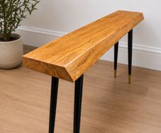 Solid Beech Console Table