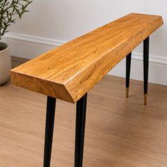 Solid Beech Console Table