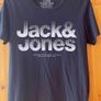 Jack & Jones T-shirt Size Small (small Adult)  Jet Black.  In Excellent Condition. Like New. Image 2