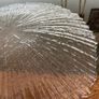 Vintage Mid-Century Modern Bark or Rain Glass Pattern Platter Image 8