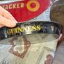 Vintage Large Metal Guinness Bar Advertisement Serving Tray Iconic Guinness Harp Logo Postage Available or Collection Image 2