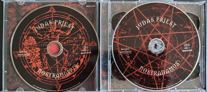 Judas Priest - Nostradamus 2 x CD (2008) Heavy Metal EX+