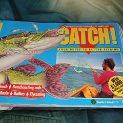 Rare Catch Fishing Magazines From The 1980s 17 Issues 1-18 With No 15 Missing In protective Binder