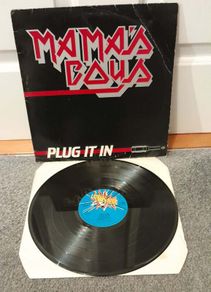 Mama's Boys Plug It In 1982 Original Vinyl Lp