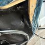 Teal Velvet Swivel Armchair Image 7