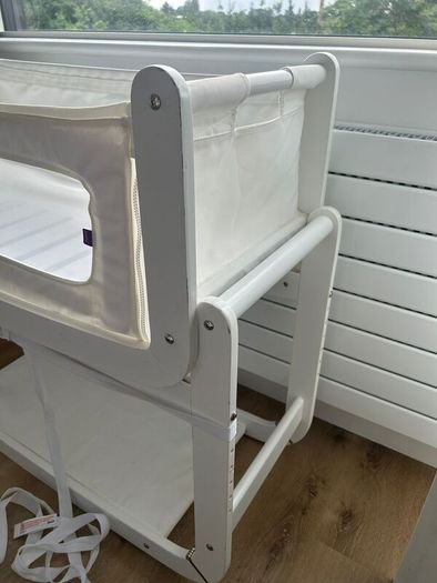 SnuzPod 2 Bedside Crib - Full Bundle (All White)