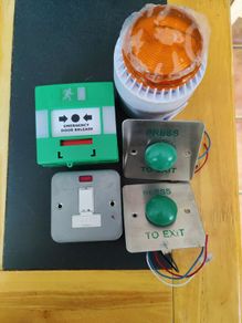 Door Release - 2x Press To Exit - Switch Button