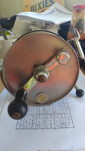 Allcock sea fishing reel