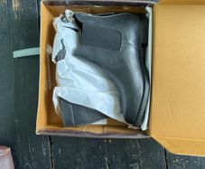 Size 44 black brogini paddock boots