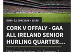 All-ireland Hurling QF Tickets: Cork V Offal Value