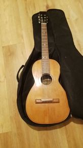 London Parlor 1800s Rosewood Guitar