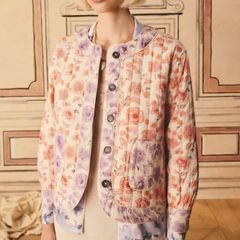 cath kidston quilted jacket 100 cotton size 18 new postage included