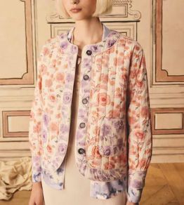 cath kidston quilted jacket 100 cotton size 18 new postage included