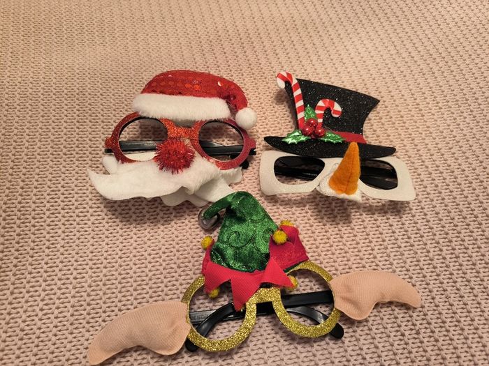 Christmas glasses