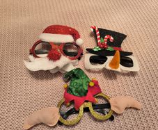 Christmas glasses
