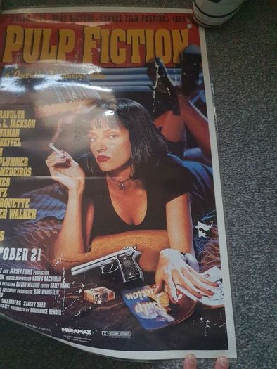 Pulp fiction poster