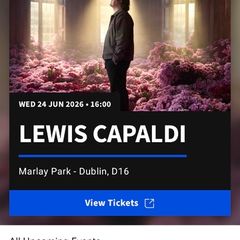 Lewis Capaldi Marley Park 24th June 2026