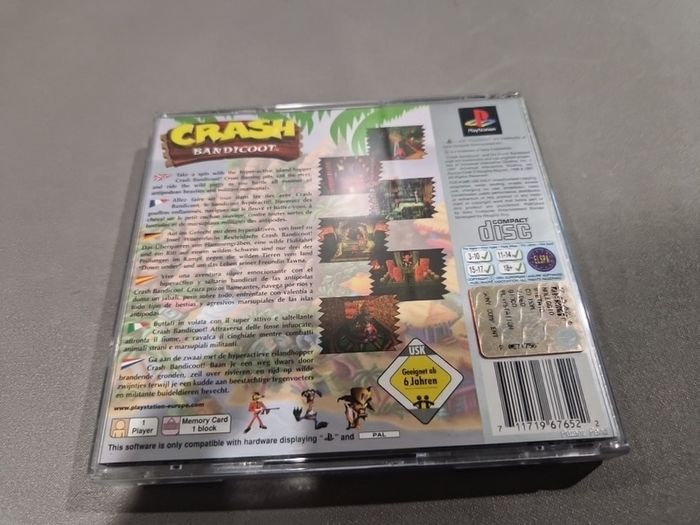 Crash Bandicoot PlayStation1 Ps1 PlayStation2 Ps2 games Original