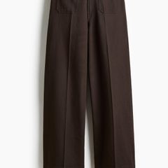 Brown Wide Leg Jeans