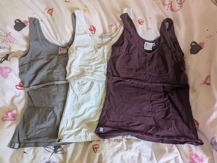 B shirt breastfeeding tops (size 12)
