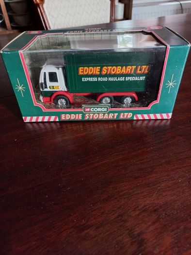 Corgi Eddie Stobart Ford Cargo Box Van Fathers Day Gift Present