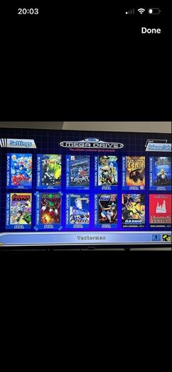 Official sega mega drive mini + 2 controllers + 42 preloaded games