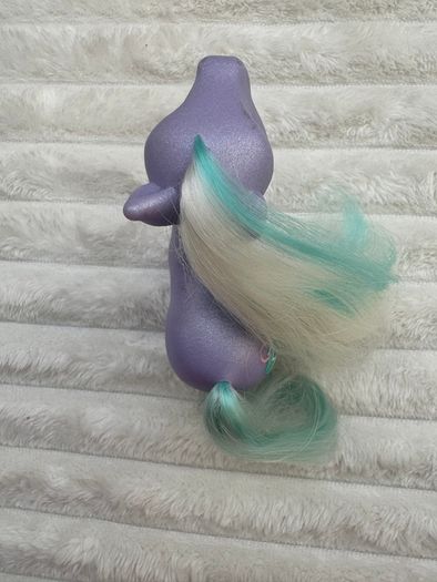 2002 My Little Pony G3 Razzaroo Hasbro MLP Purple Birthday Present Damaged approx. 11 cm.  Used Please see photos