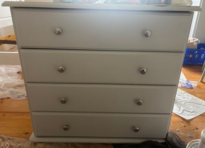 Upcycled chest of drawers