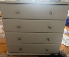 Upcycled chest of drawers