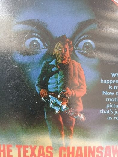 The Texas Chainsaw Massacre 1974 Film. English With Subtitles (Rare Scope Version) Letterbox Black Bars.