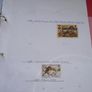 A collection of stamps from Isle of Man and Israel on albums pages (1950-1998) in the binder Image 5