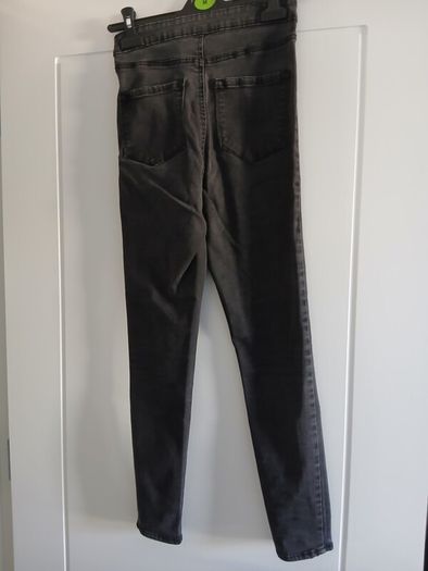 Grey denim jeans