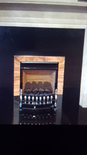 marble fire place