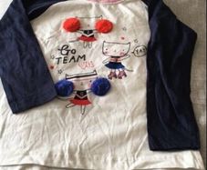 Girls BNWT long sleeve top age 2/3