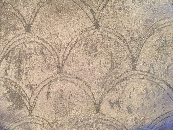 FABRIC Silver Grey Patterned  -  DIY, Crafting, Cushions, Upholstery