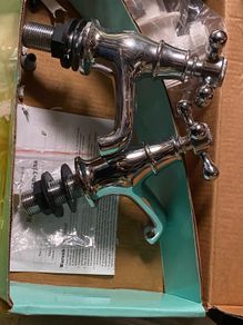 Traditional basin taps