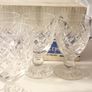 Five Vintage Waterford Crystal Claret Glasses Image 4