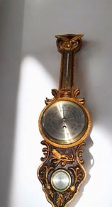 Antique German large weather station