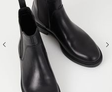 Womens Leather Ankle Boots