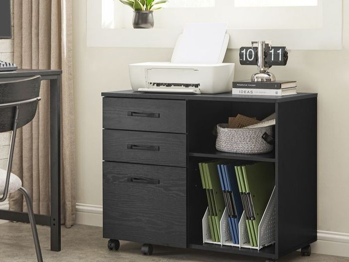 New Industrial Style Filing Cabinet - FREE P&P