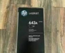 HP 643A Black LaserJet Toner Cartridge Q5950A
