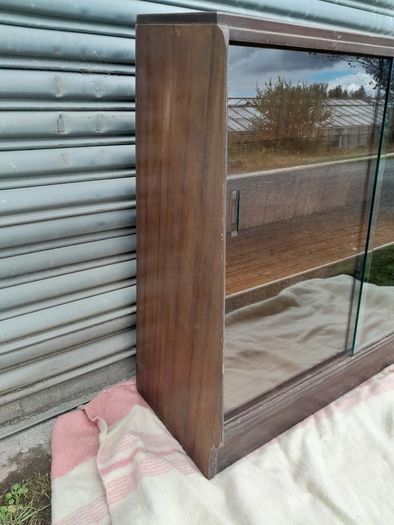 G Plan E Gomme Brandon Line Glass Angled Display Cabinet