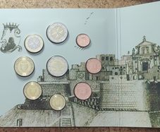 Malta Brilliant Uncirculated Euro Coin Set 2024 - Includes 2ECC Maltese Walled Cities Cittadella