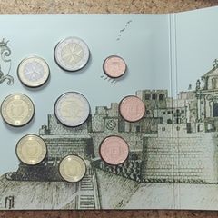 Malta Brilliant Uncirculated Euro Coin Set 2024 - Includes 2ECC Maltese Walled Cities Cittadella